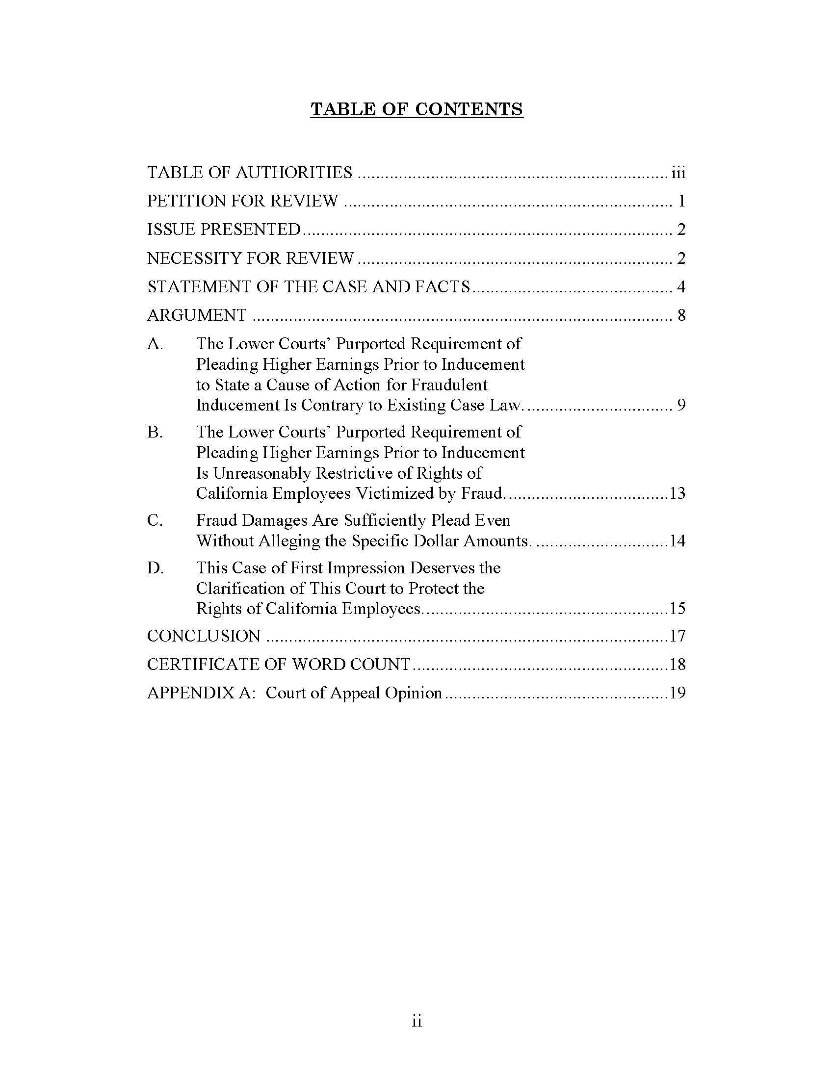 Dr. Iman Sadeghi v. Dr. Hao Li - Petition For Review Page 2