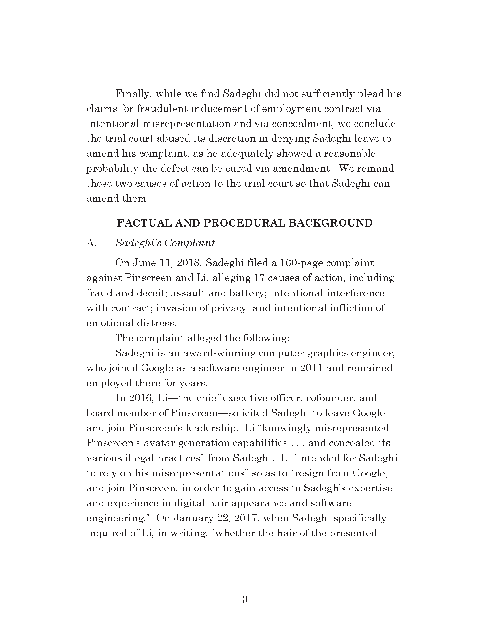 Dr. Iman Sadeghi v. Dr. Hao Li - Petition For Review Page 25