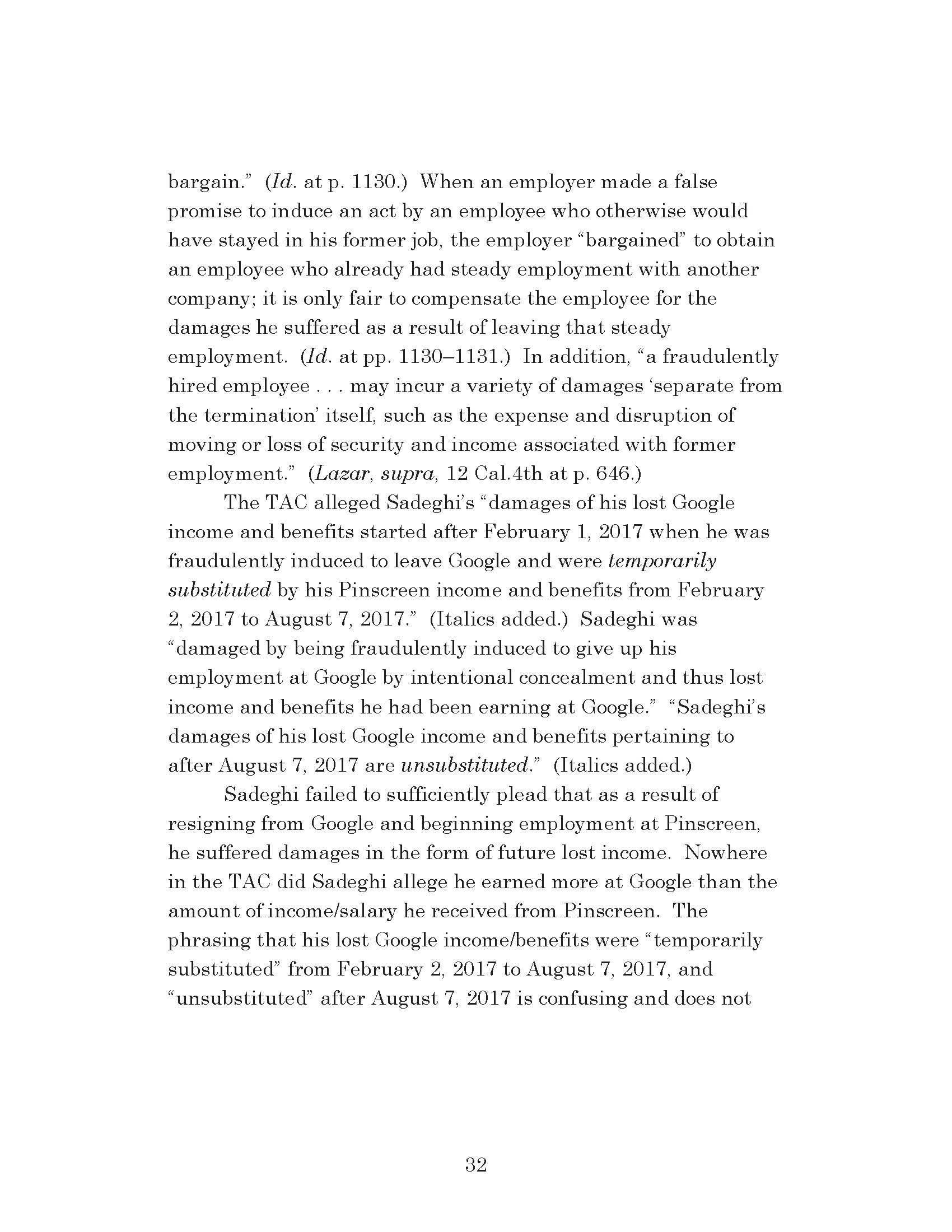 Dr. Iman Sadeghi v. Dr. Hao Li - Petition For Review Page 54
